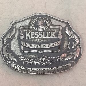 Kessler American Whiskey belt buckle from 1993